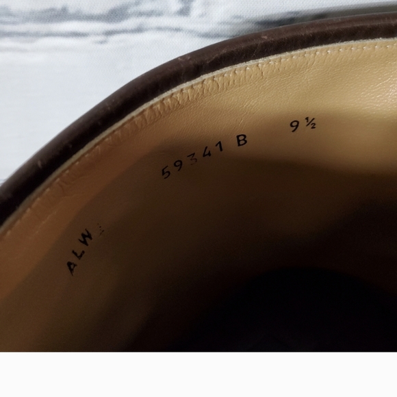 Ralph Lauren Black Label Brown Leather Riding Boots - Picture 7 of 9